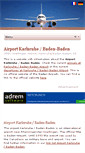 Mobile Screenshot of airport-baden-baden.com